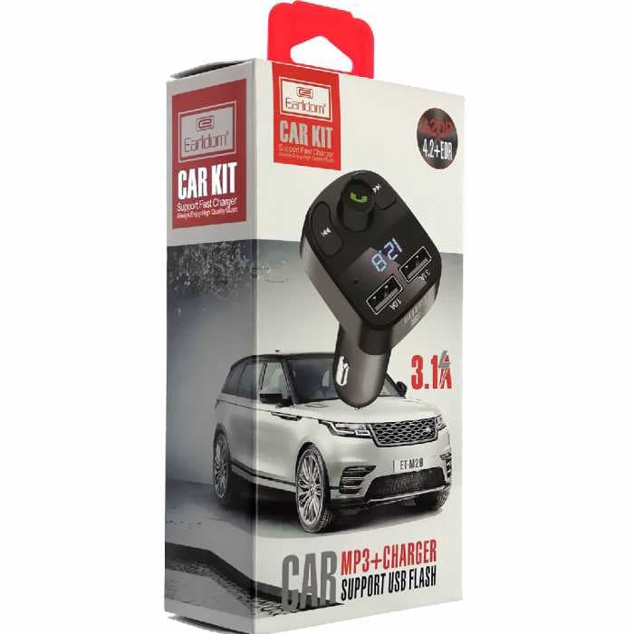 Модулятор FM Earldom A2DP ET-M29 + зарядное устройство