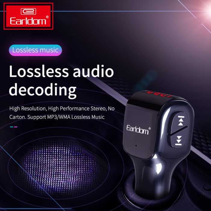 Модулятор FM Earldom A2DP ET-M35 + зарядное устройство