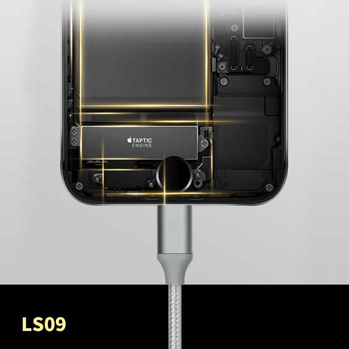 Кабель USB Type-C LYZ LS-09, 1.2 m, 5A, быстрая зарядка