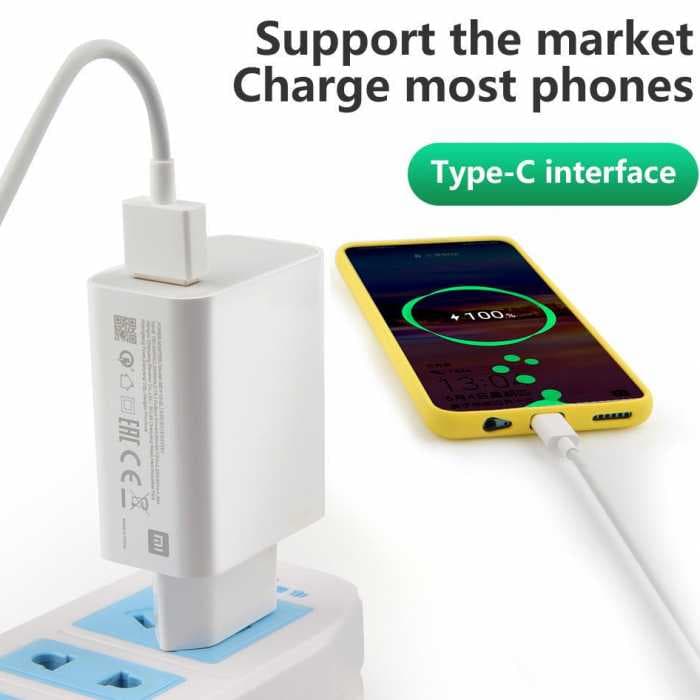 Зарядное устройство Type-C Mi 9, 27W, Charge Turbo