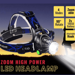 Фонарь светодиодный, налобный фонарь, фонарь аккумуляторный LED High Power Headlamp