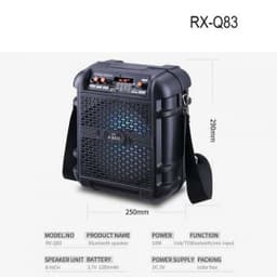Портативная колонка RX-Q83