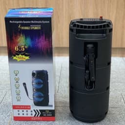 Портативная колонка музыкальный центр RX-6208 + микрофон