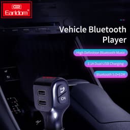 Модулятор FM Earldom A2DP ET-M35 + зарядное устройство