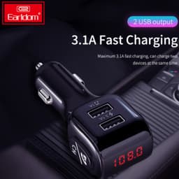 Модулятор FM Earldom A2DP ET-M35 + зарядное устройство