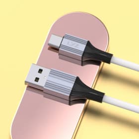 Кабель USB Type-C LYZ LS-29, 1.2 m, 5A, быстрая зарядка