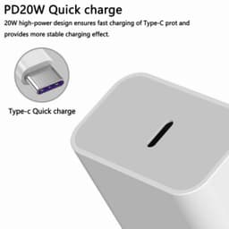 Зарядное устройство iPhone 12 Pro Max, 20w USB-C