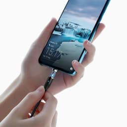 Магнитный Кабель Type-C Hoco U76 Fresh 1.2м (3A) Black