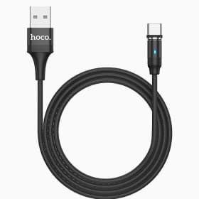 Магнитный Кабель Type-C Hoco U76 Fresh 1.2м (3A) Black