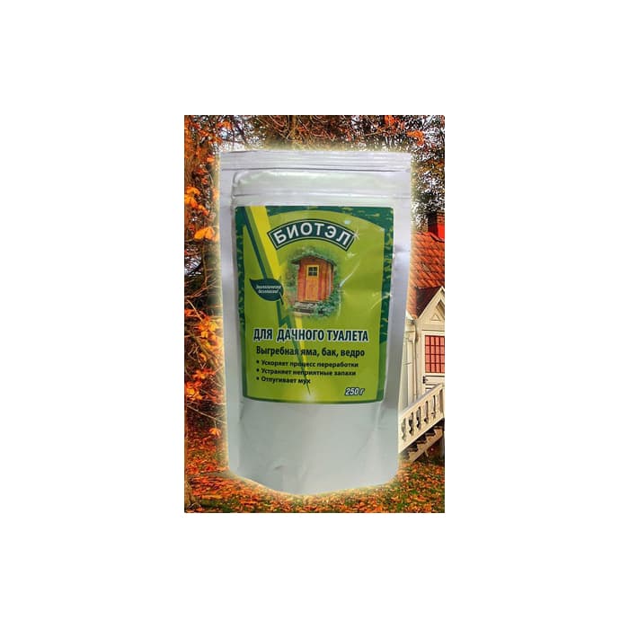 Препарат для дачных туалетов "БИОТЭЛ", 250г, упак. 12 шт.