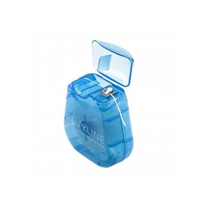 Зубная нить Revyline нейлон, мятная, вощеная, 50 м