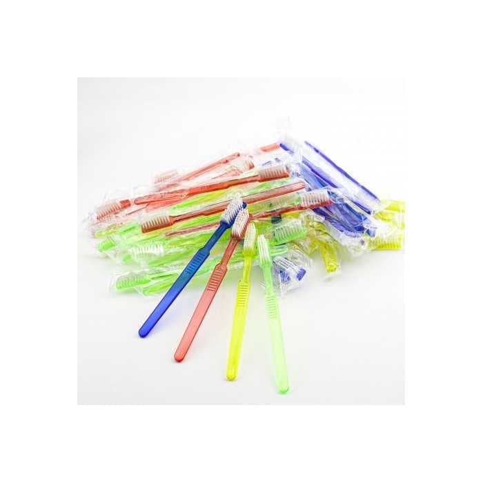 Набор зубных щеток с нанесённой зубной пастой Revyline (100 шт.)