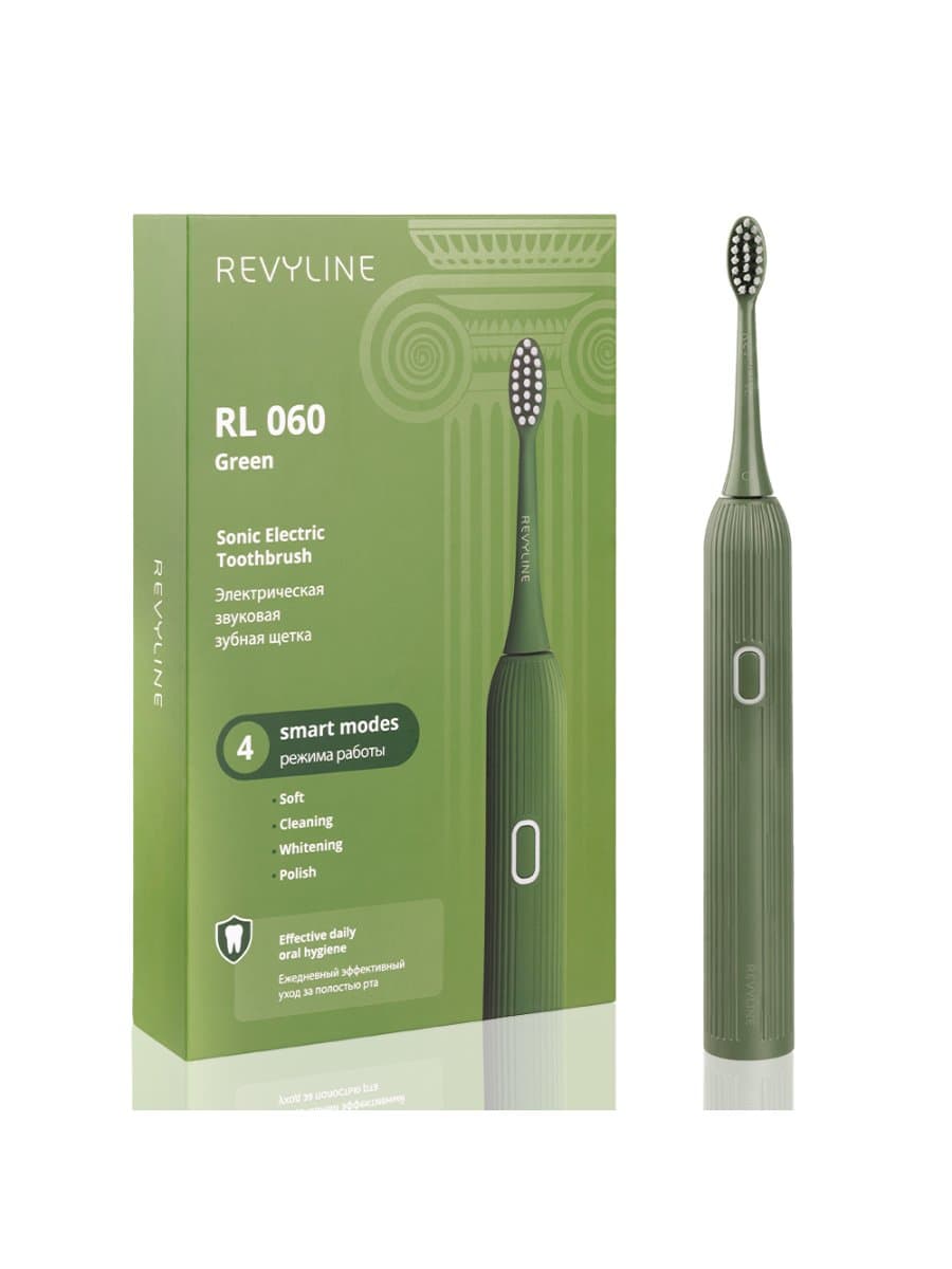 Электрическая зубная щётка Revyline RL 060, зеленая