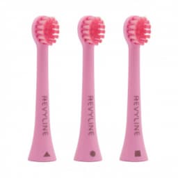 Детская электрическая звуковая зубная щетка Revyline RL 020 (розовая)