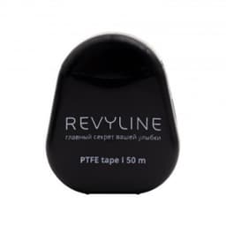 Зубная нить Revyline PTFE Black Edition, мятная вощеная, 50 м