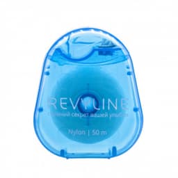 Зубная нить Revyline нейлон, мятная, вощеная, 50 м