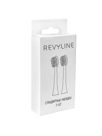 Насадки для Revyline RL 060 для электрической зубной щётки, белые (2шт.)