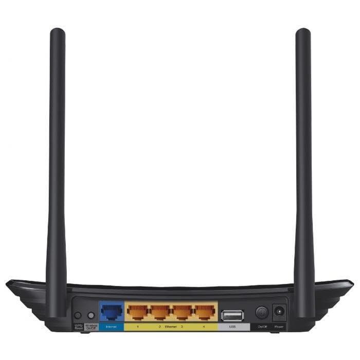 Беспроводной маршрутизатор TP-Link Archer C20 AC750 Wireless Dual Band Router 3 Антенны 733 Мбит/с: до 433 Мбит/с на 5 ГГц и до 300 Мбит/с на 2,4 ГГц