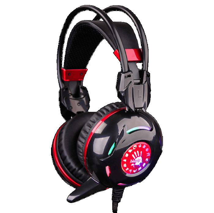 Наушники A4Tech Bloody G300, Black/Red, 20-20000GHz, 100dB, 2 x mini jack 3.5 mm, 1.8m