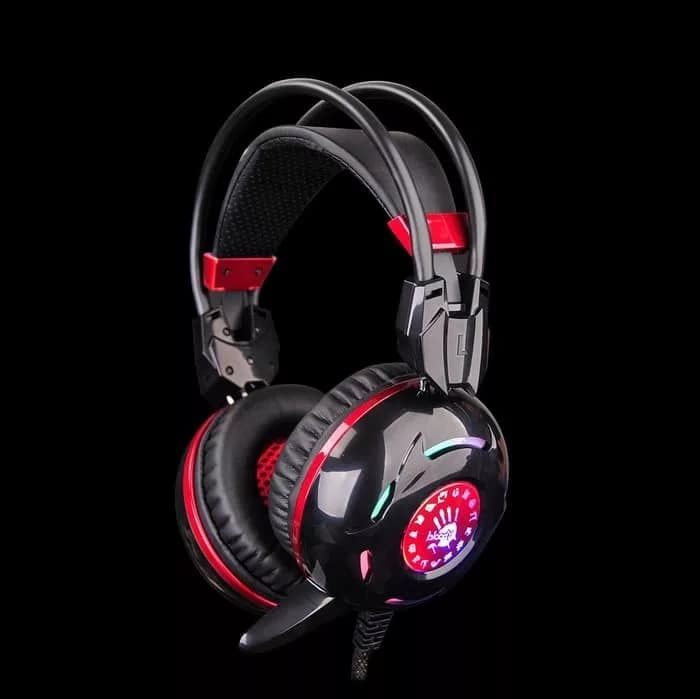 Наушники A4Tech Bloody G300, Black/Red, 20-20000GHz, 100dB, 2 x mini jack 3.5 mm, 1.8m