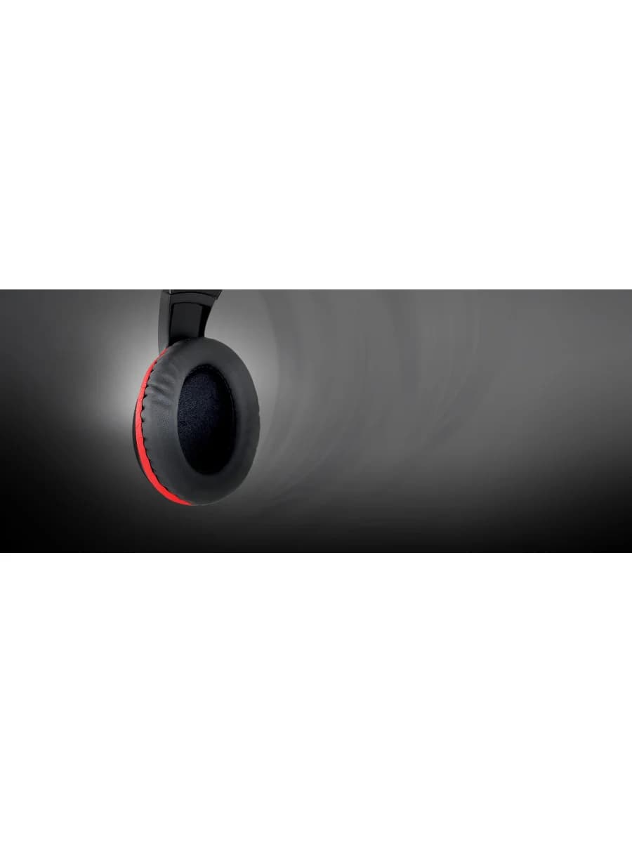 Наушники с микрофоном Genius HS-G560 2xJack, 20Hz-20kHz, 91dB/-54dB, Чёрный