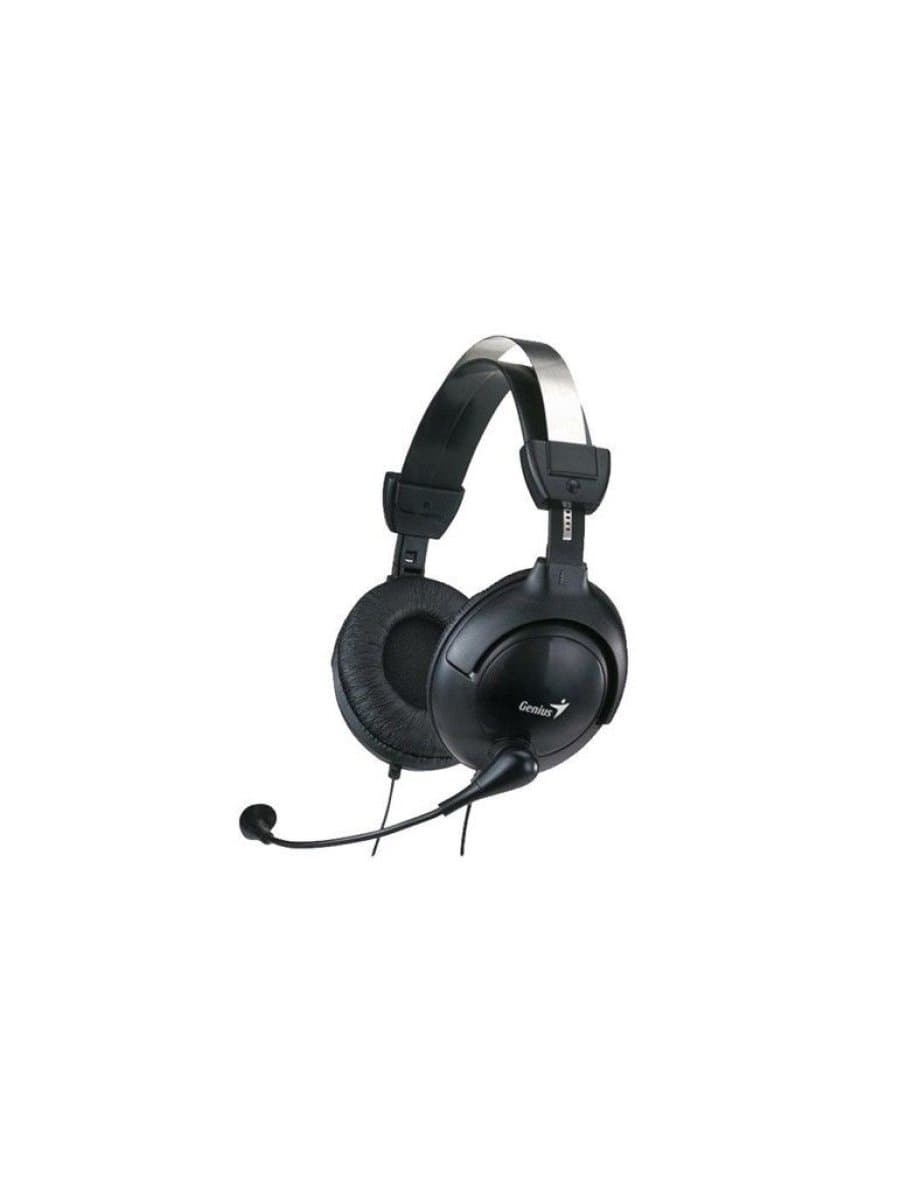 Наушники Genius HS-M505X с микрофоном, 20 Гц–20 кГц, 2,0 м, чёрные