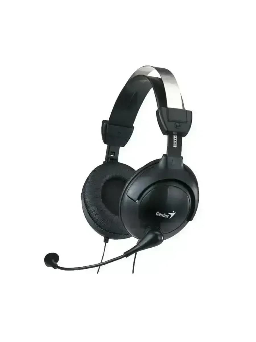 Наушники Genius HS-M505X с микрофоном, 20 Гц–20 кГц, 2,0 м, чёрные