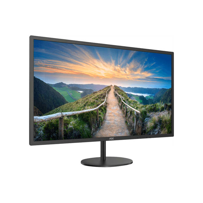 Монитор LCD 31.5" AOC Q32V4, IPS, Black, 2560x1440, 20M:1, 250cd/m2, 178/178, 4ms, 75Hz, HDMI, DP, Headphone out, Speakers 2x2W