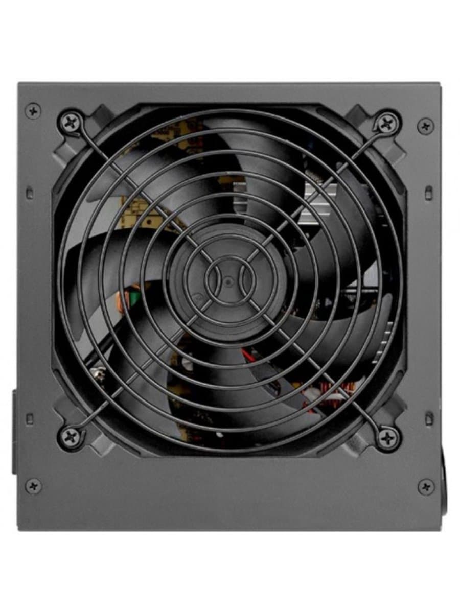 Блок питания 600W Thermaltake TR2 S 600W, ATX, 80 PLUS®, APFC, 20+4 pin, 4+4pin, 5*Sata, 4*Molex, 1*FDD, 2*PCI-E 6+2 pin, Вентилятор 12 см, Кабель питания, Чёрный[PS-TRS-0600NPCWEU-2]