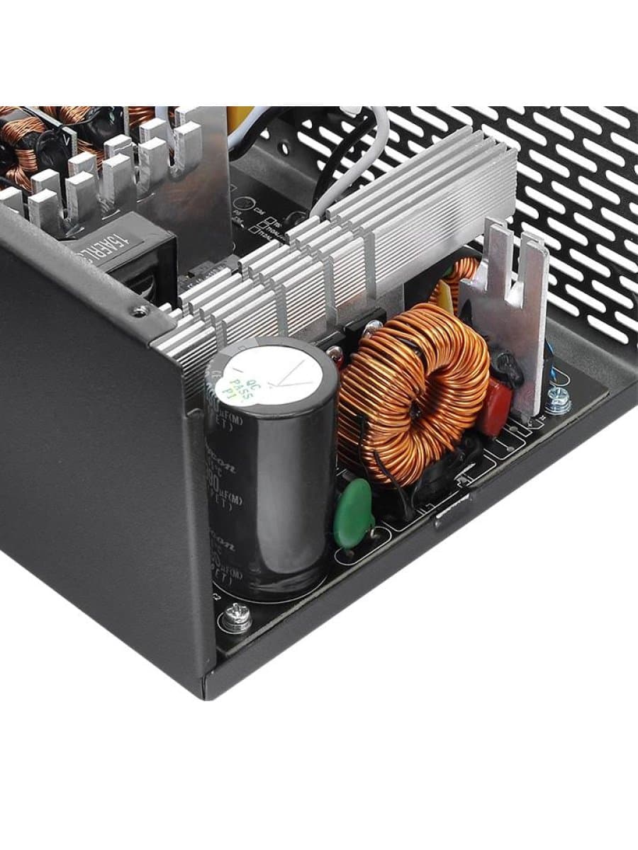 Блок питания 750W Thermaltake, Smart BX1, ATX, 80 Plus Bronze, APFC, 20+4 pin, 4+4pin, 9*Sata, 6*Molex, 1*FDD, 4*PCI-E 6+2 pin, Вентилятор 12 см, Кабель питания, Чёрный [PS-SPD-0750NNSABE-1]