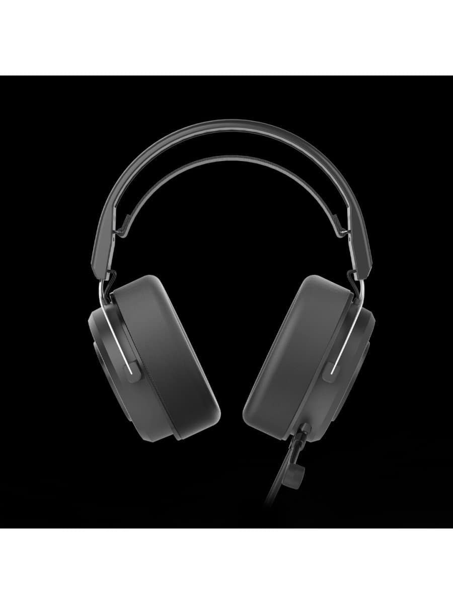 Наушники с микрофоном A4Tech Bloody G535P, Дуговые, 3.5mm MiniJack +USB, 20Hz-20kHz, 105dB/-44dB, Длина кабеля 2 м, 7.1 виртуальный объемный звук, Черно-серые