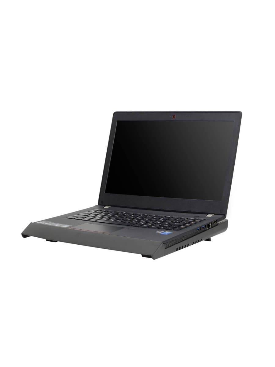 Охлаждающая подставка для ноутбука Rivacase 5556, до 17.3", вентилятор 700 RPM, USB, 285×30×348 мм, черная
