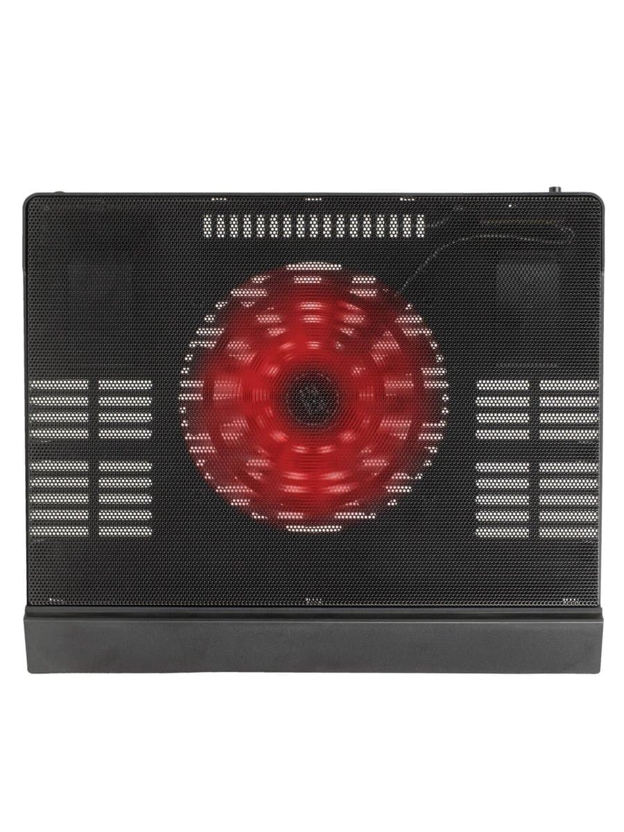Охлаждающая подставка для ноутбука Rivacase 5556, до 17.3", вентилятор 700 RPM, USB, 285×30×348 мм, черная