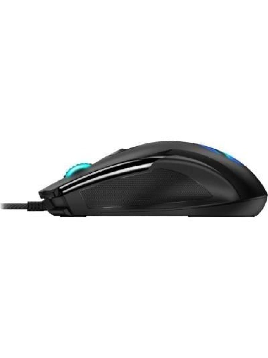 Мышь Genius Ammox X1-600, Оптическая, 3200dpi, 4 кнопки, проводная, подсветка, USB, 1,8м, Черный