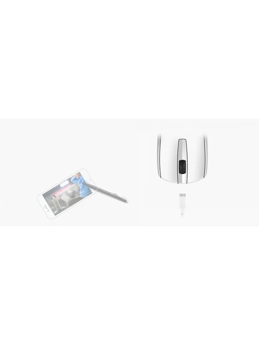 Мышь беспроводная Genius ECO-8100, оптическая, USB, 1600 dpi, Red
