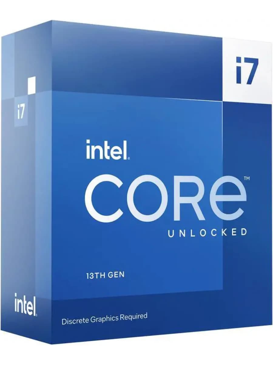 Процессор Intel Core i7-13700KF, LGA1700, 2.5-5.4GHz, 30MB Cache L3,EMT64,16 Cores+24 Threads,no VGA,Tray,Raptor Lake
