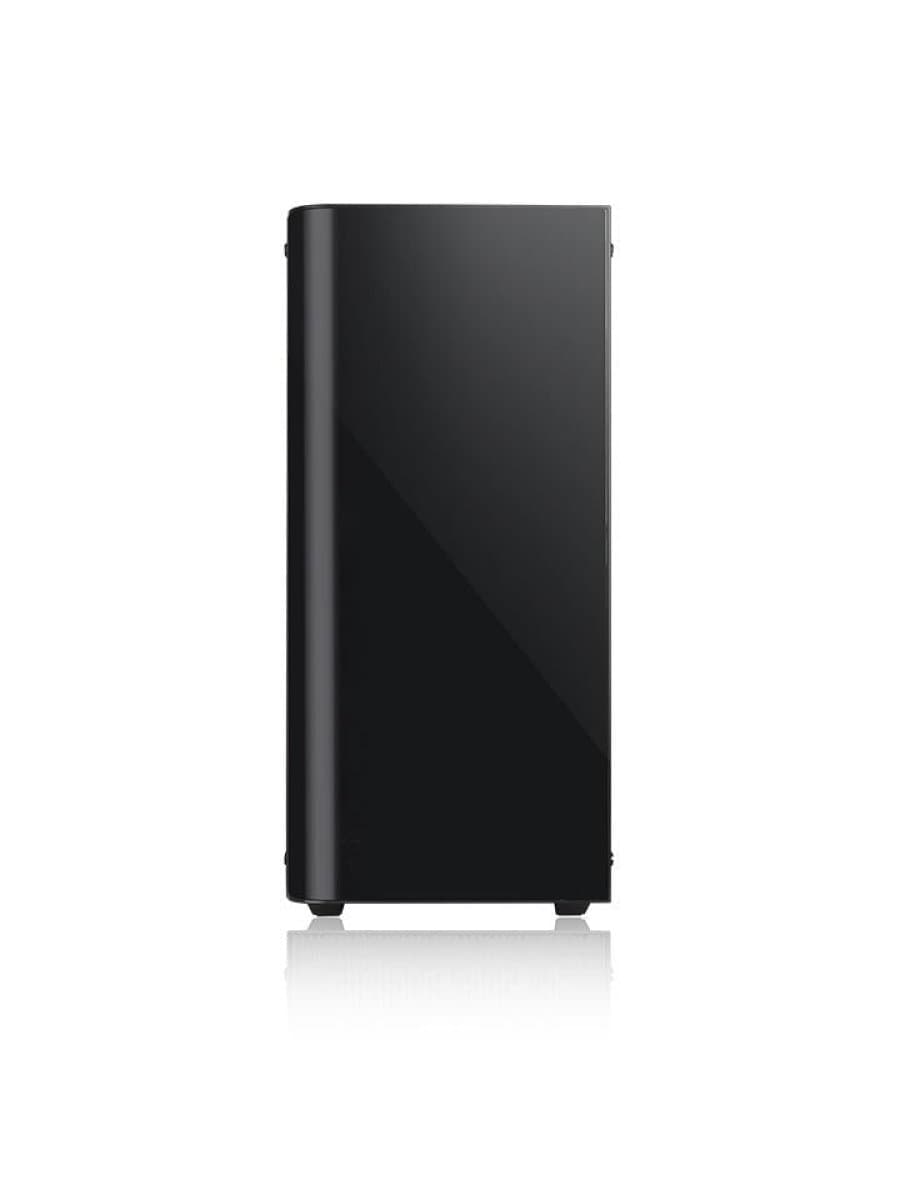 Корпус Thermaltake View 21 TG, CA-1I3-00M1WN-00, ATX/Micro ATX/Mini-ITX, USB 2*3.0, Куллер1*120 мм (з/п), Высота CPU куллера до 160 мм, VGA до 410 мм, 2*3.5"/2*2.5", 471*224*492, Без Б/П, Чёрный