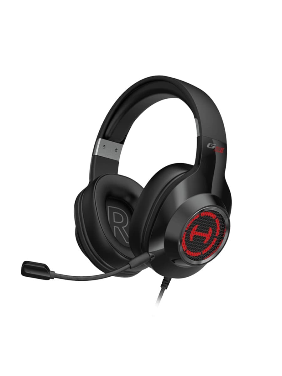 Наушники с микрофоном Edifier G2 II Black охватывающие, с регулятором громкости,20-20000Hz, 7.1, USB, RGB