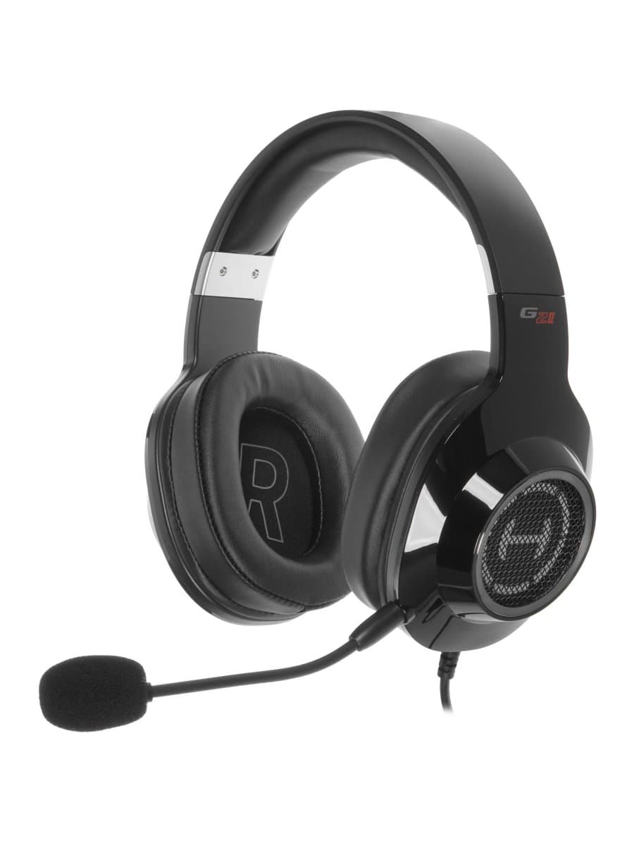 Наушники с микрофоном Edifier G2 II Black охватывающие, с регулятором громкости,20-20000Hz, 7.1, USB, RGB