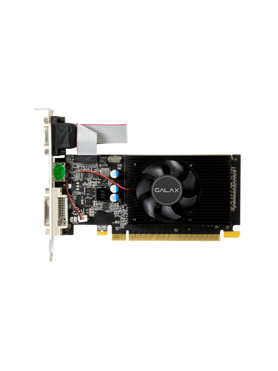 Видеокарта GALAX GeForce GT 730, 4GB GDDR3, 128-bit, 901MHz/10640MHz, DVI-D/HDMI