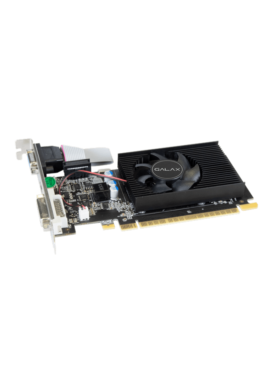 Видеокарта GALAX GeForce GT 730, 4GB GDDR3, 128-bit, 901MHz/10640MHz, DVI-D/HDMI
