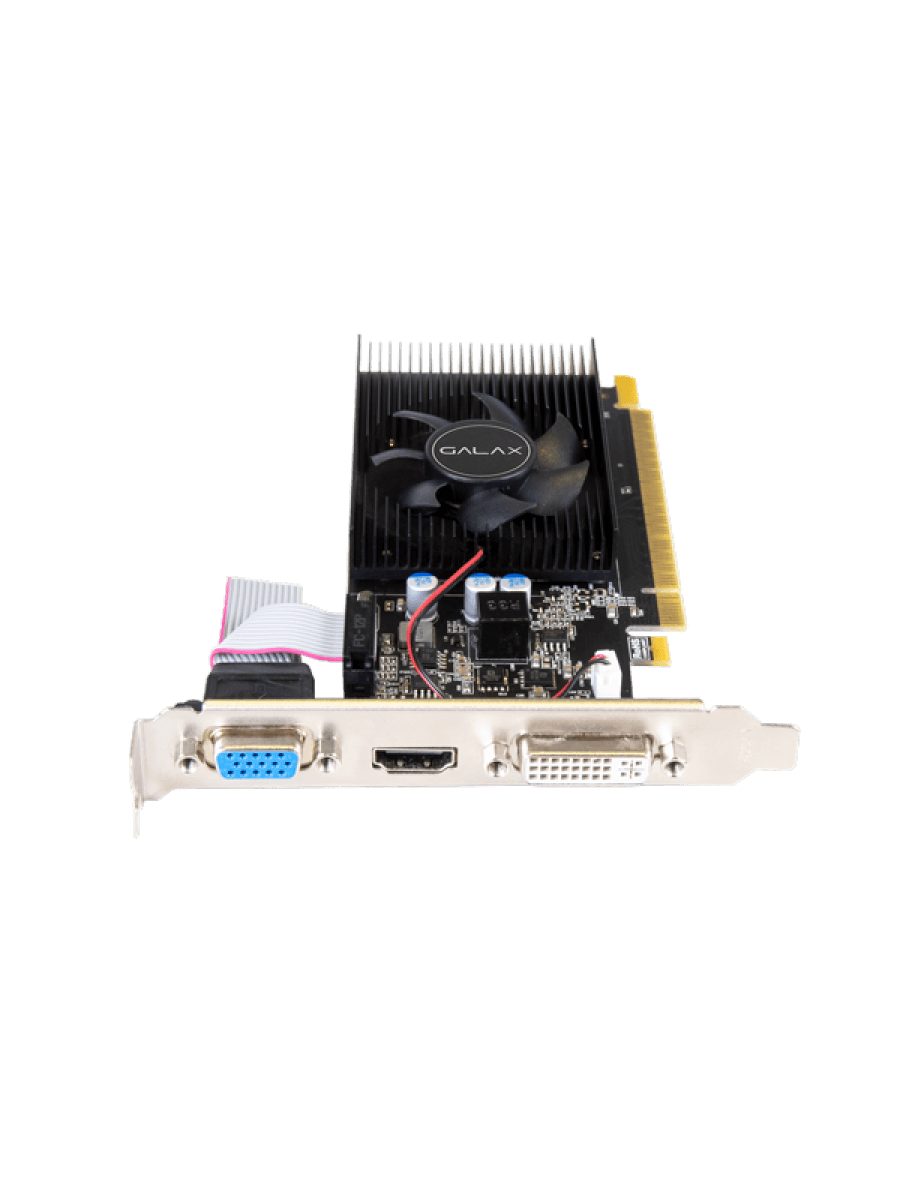 Видеокарта GALAX GeForce GT 730, 4GB GDDR3, 128-bit, 901MHz/10640MHz, DVI-D/HDMI