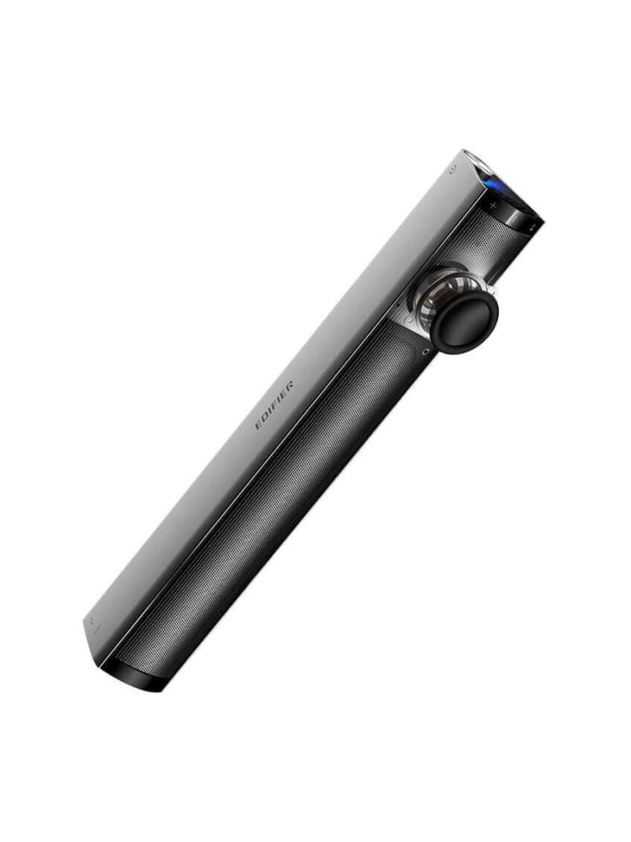 Беспроводная колонка Edifier MF200, 4W+4W (RMS), 2x36mm drivers, ?85dB(A), Bluetooth 5.0, USB-C Sound card, 3.5mm AUX, 10 часов звучания, 100Hz - 20kHz, 293mmx45mmx53mm, 0.5kg, серый