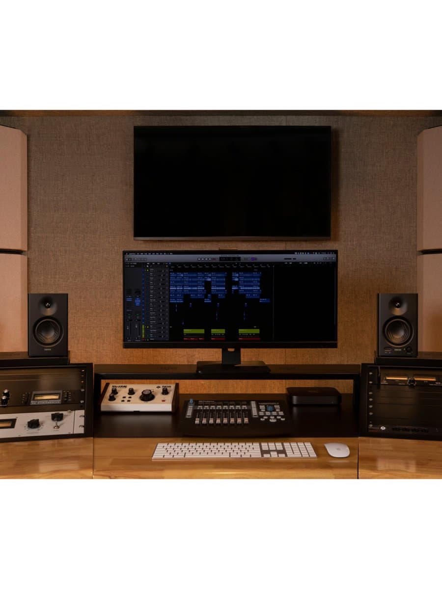 Акустическая система студийные мониторы Edifier MR4, ?85dB(A), TRS, RCA, AUX, 21W+21W, Белый