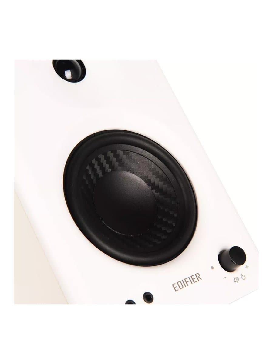Акустическая система студийные мониторы Edifier MR4, ?85dB(A), TRS, RCA, AUX, 21W+21W, Белый