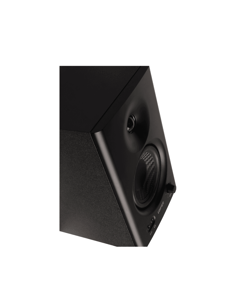 Акустическая система студийные мониторы Edifier MR4, ?85dB(A), TRS, RCA, AUX, 21W+21W, Черный