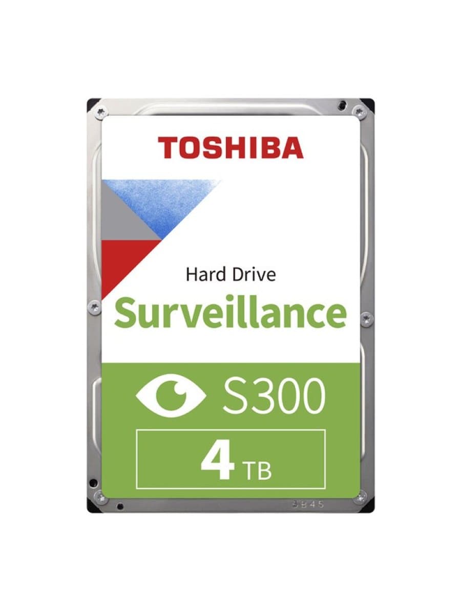 Жесткий диск HDD Toshiba 4TB S300, 5400rpm, 256MB, SATA III, S300 Surveillance [HDWT840UZSVA]