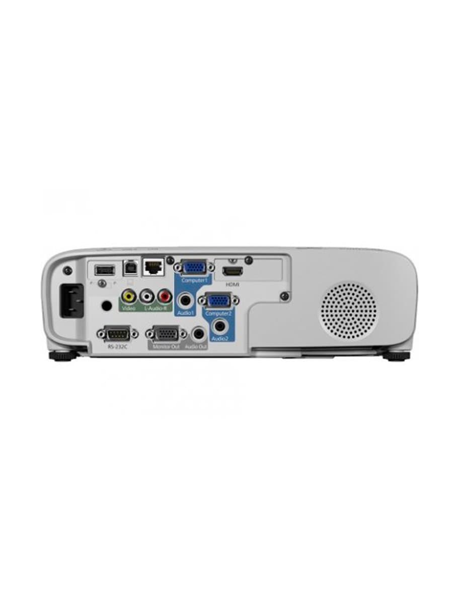 Проектор Epson EB-X49 3LCD, XGA (1024x768), 3600Lm, 16000:1,VGA х2, RCA, HDMI, Mini Jack 3,5 мм х2, RCA White/Red [V11H982040]