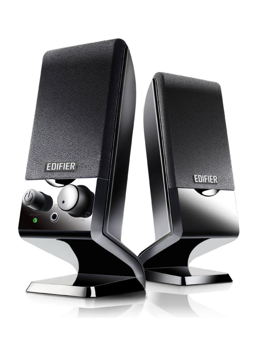 Акустическая система Edifier M1250, 2.0, 150-20000 Гц, 2х0.6 Вт, 3.5 MiniJack, Черный