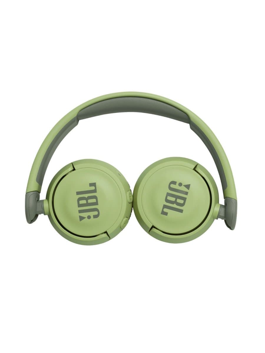 Наушники с микрофоном JBL KIDS ON EAR Bluetooth 5.0, USB-TypeC, Время работы до 30 ч, 20 Гц-20 кГц, 90 дБ, зеленый [JBLJR310BTGRN]